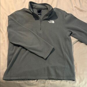 The North Face Charcoal Quarter-Zip Fleece